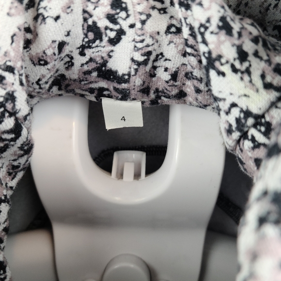 Women's Lululemon Scuba Hoodie Size 4 Paint Splash Silver Drop Cotton Fleece - Picture 5 of 9